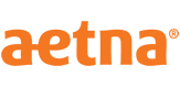 Aetna Logo in Orange